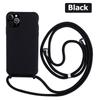 Crossbody Lanyard Silicone Case for IPhone 16 15 14 13 12 11 Pro Max XSMAX XR 8 7 Samsung S25 S24 S23 S22 S21 Ultra Plus S21FE A15 A55 A16 A53 A14 A54