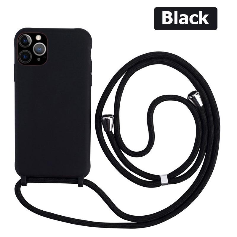 Crossbody Lanyard Silicone Case for IPhone 16 15 14 13 12 11 Pro Max XSMAX XR 8 7 Samsung S25 S24 S23 S22 S21 Ultra Plus S21FE A15 A55 A16 A53 A14 A54