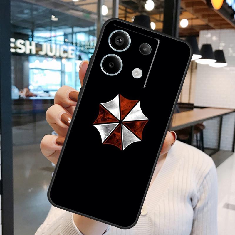 Чехол Umbrella Corporation для Xiaomi Redmi Note 14 Pro 10 11 12 13 15 Pro Plus Redmi 15 10C 12C 13C 14C 15C