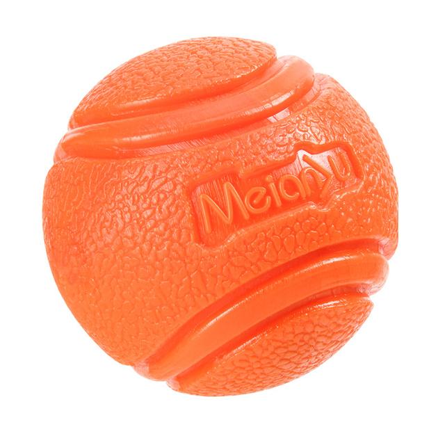 1PC Pet Dog Ball Bouncy Rubber Solid Ball Resistance To Dog Chew Toys Outdoor Throwing Recovery Training for Dogs Pet Supplies
