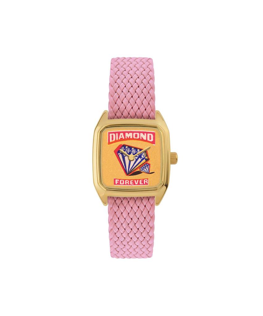Laebseu Prima Diamond (Розовый ремешок) Lapw24Wwat004Pin