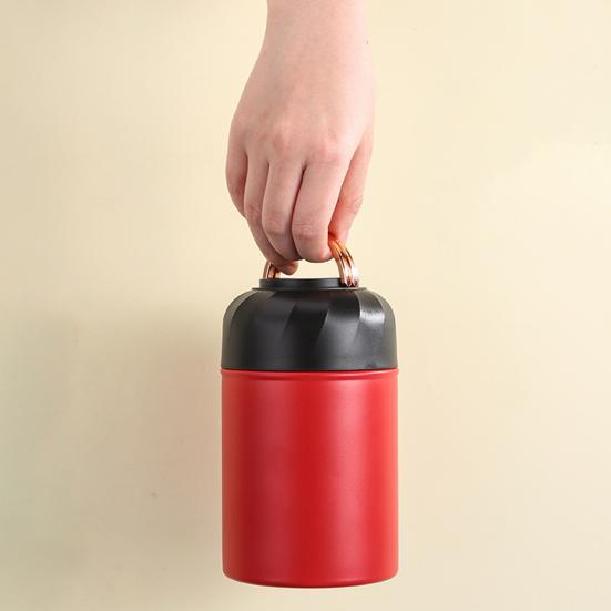 500ML Soup Thermal Cup Insulated Vacuum Food Jar Wide Mouth Flask Leakproof Stainless Steel Lunch Container
