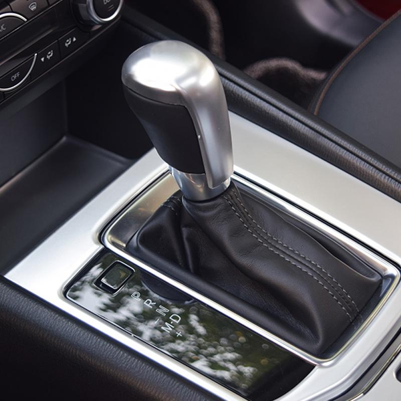 Автомобильная ручка переключения передач, крышка, отделка, наклейки, аксессуары, внутреннее литье для Mazda CX-50 CX50 CX 50, ABS Carbon