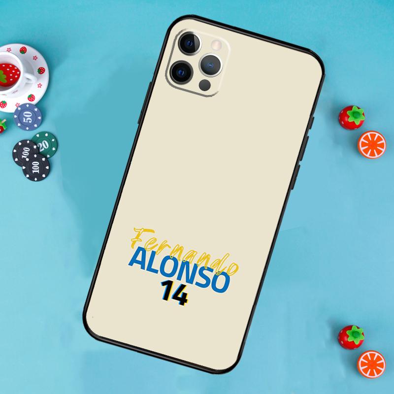 Чехол для телефона Фернандо Алонсо для iPhone 16 15 13 14 12 11 Pro Max X XR XS Max 14 Plus Мягкая накладка