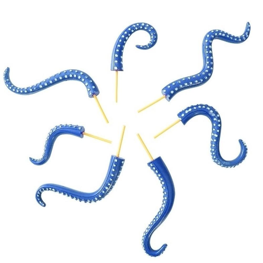 Garden Decor Sea Tentacle Resin Decoration 7-piece Set Tentacle Plant Post Decoration Home
