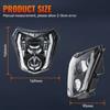 E24-mark Motorcycle Headlight For TC FE TE EXC XCW XCF 125 250 300 350 450 530 690 SMR Motocross Enduro Dual Sport Light