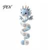 Handmade Yarn Dragon Kit DIY Spiral Hanging Ornament Kit, Easy Assembly Decorative Art Craft, Wall Decor for Festivals Crochet Home Classroom