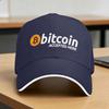 Bitcoin Принимается Повседневная Бейсболка Весна Тракер Кепка с Козырьком Кепка Snapback Женская Мужская Стильные Бейсболки