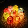 Colored Paper Lantern Hollow Lantern Mid-autumn