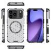 For iPhone 17 Pro Max Case Compatible with MagSafe WANLONFENG FC Series TPU+PC Phone Cover with Tempered Glass