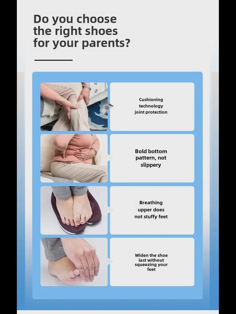 Autumn/Winter Bestsellers: Comfortable Wide Elderly Shoes, Large-Size Walking, Casual, and Mesh Options for Women and Men.