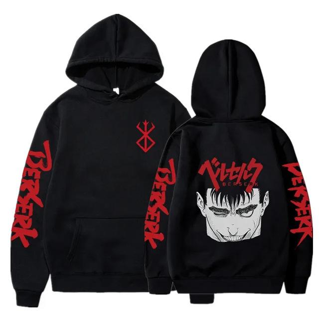 Autumn/Winter Berserk Anime Setwear Hooded Sweatshirt