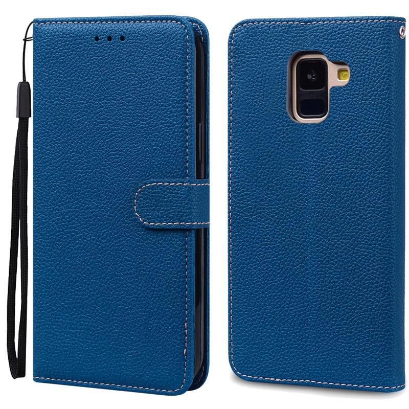 A8 Plus Case For Samsung Galaxy A8 2018 Case A530F SM-A530F Wallet Flip Leather Case For Samsung A8 Plus 2018 A8+ A730F Cover