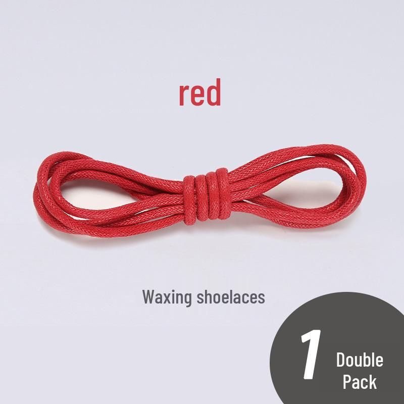 Мужские и женские черные, белые, коричневые круглые вощеные кожаные шнурки для ботинок – повседневный, мартин и рабочий стили