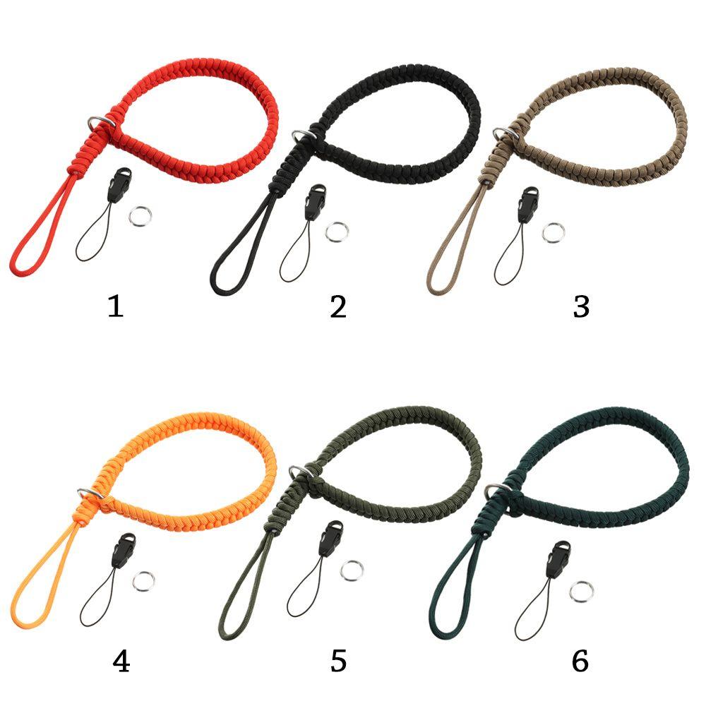 Браслет Регулируемый браслет Ремешок на запястье Паракорд для выживания Веревка для альпинизма на открытом воздухе Ремешок на запястье для камеры