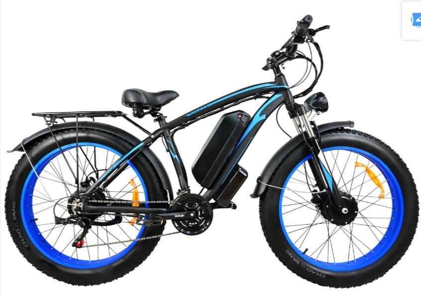 Electric bicycle 2026 new BLJ DP-26022000W dual motor, 48V 23AH battery, hydraulic brake, aluminum alloy frame, ultra long range