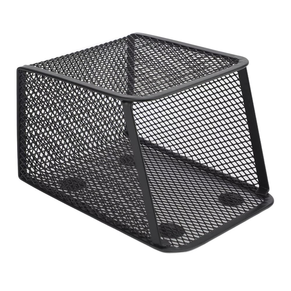 Mesh Magnetic Pencil Holder Large Capacity Metal Storage Box Magnetic Storage Box Whiteboard