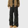 51 Hip-hop Design Vintage Pleat Cargo Wide-leg Pants Men's American Niche Loose Straight Casual Trousers