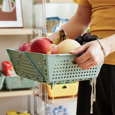 Складной дуршлаг Складная корзина для слива с ножками для опоры Можно мыть в посудомоечной машине Кухонный дуршлаг для фруктов овощей пасты