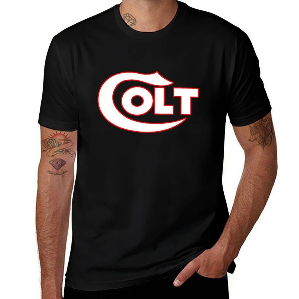 Colt Firearms TShirt man t shirts for men casual TShirt