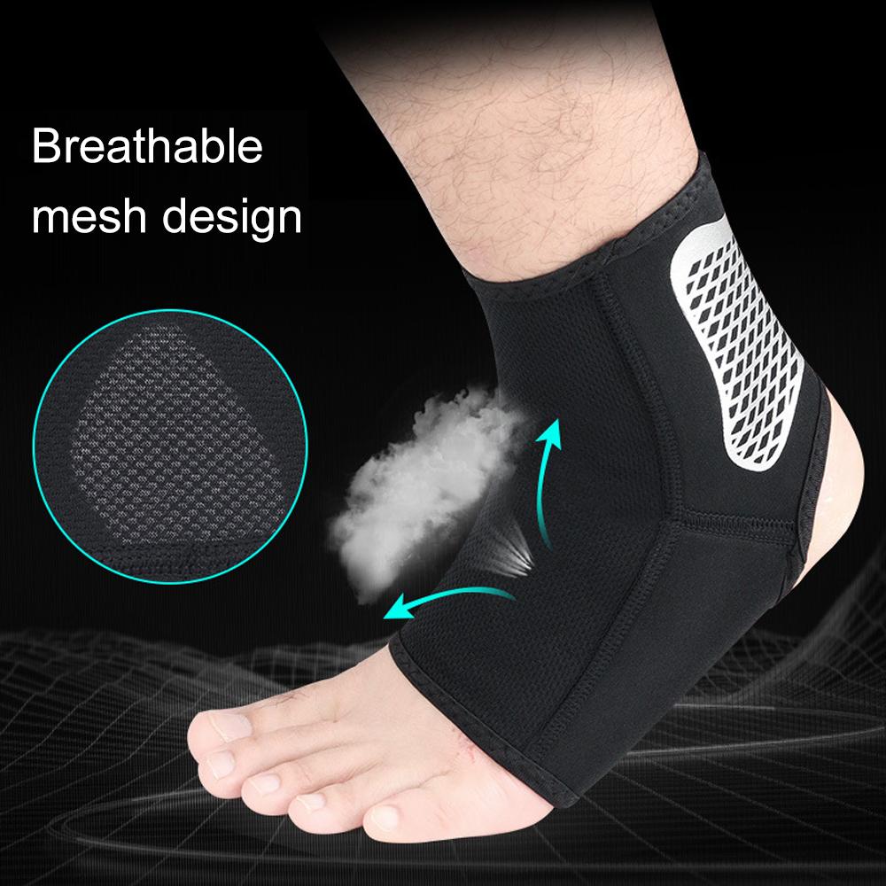 2 шт. поддержка лодыжки защитный бандаж ремень ахиллово сухожилие бандаж защита растяжений ортез лодыжка бег тренажерный зал спорт пятка бандаж