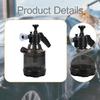 Hand Pump Foam Sprayer Car Wash Spray Bottle Portable with Two Adjustable Nozzles for Lawn