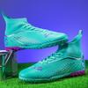 Футбольные бутсы мужские/женские 33-46 с мягкой резиновой подошвой, короткие гвозди, искусственный газон, детские футбольные бутсы