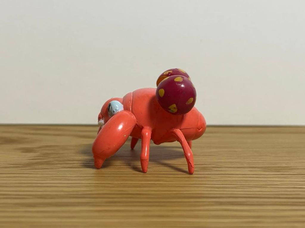 [USED] Moncolle Paras Pokemon Figure, Super Rare, Early Model