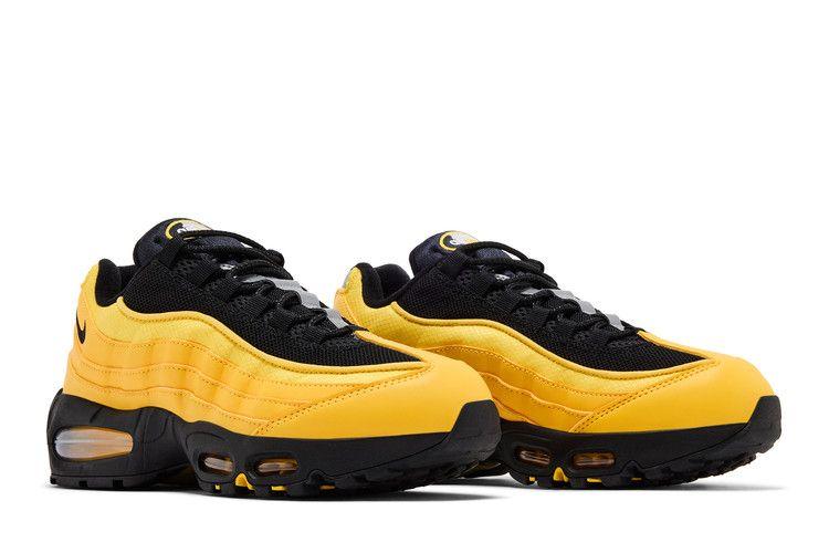 Мужские кроссовки Nike Air Max 95 OG Big Bubble Varsity Maize Черные Varsity Maize/Черный/Металлический Серебристый/Черный