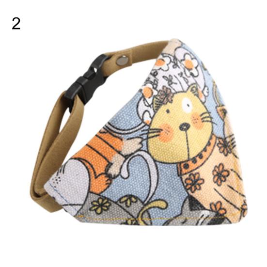 Легкоочищающийся нагрудник для домашних животных, не наносящий вреда коже, шарф для щенков, аксессуары для шеи