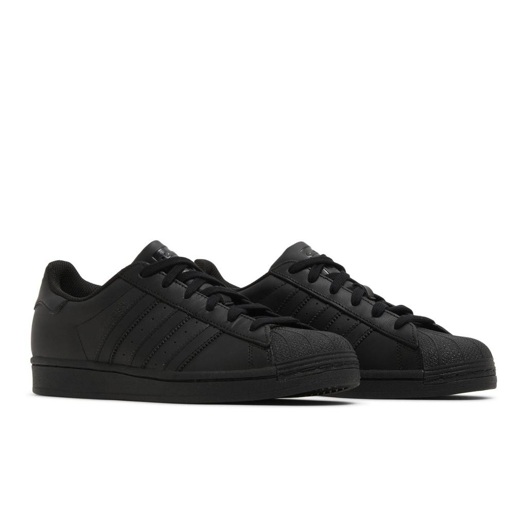 adidas Superstar 'Полностью черный' (унисекс) Черный / Черный / Черный Скейтбордистские кроссовки EG4957