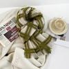 Шарф из имитации кашемира, женский осенне-зимний большой клетчатый шарф, теплый и утолщенный шарф средней длины, универсальный шарф, шаль.
