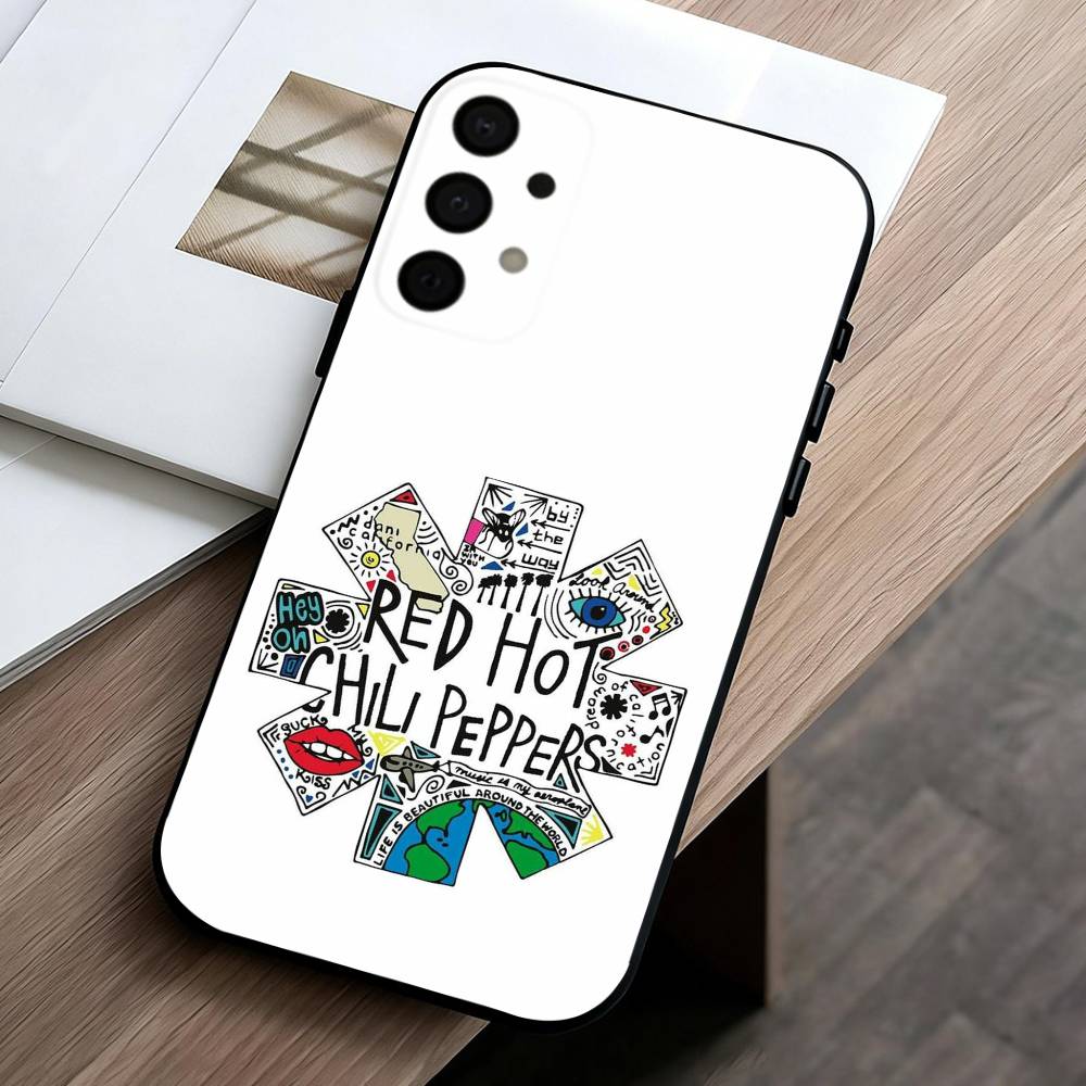 U-Незабываемые Red Hot Chili P-Перцы Группа Чехол для Телефона Для Samsung Galaxy A73,A72,A71,A70,A53,A52,A51,Другие Мягкий Черный Чехол