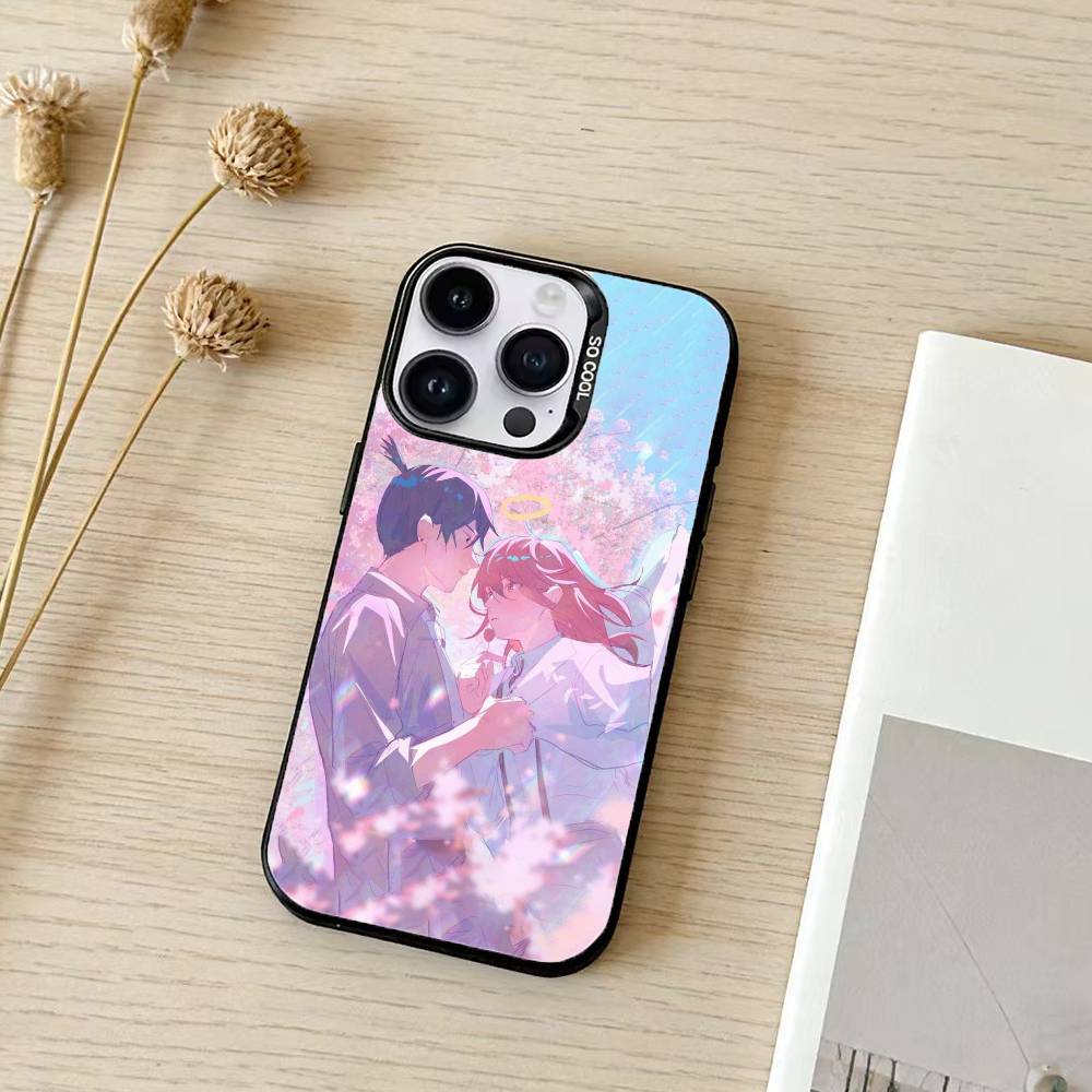 Чехол для телефона A-Angels X A-Akis Для iPhone 17,16,15,14,13,12,11,Pro Max,Plus Конфетный Серебристый Чехол
