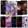 Beautiful Rose Flower Phone Case For Samsung A13 A51 A71 A41 A31 A21S A11 A01 A03S A12 A32 A52 A22 A23 A33 A53 A73 5G Soft Cover