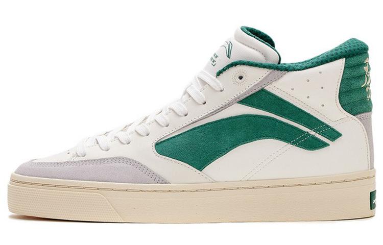 Women's Sneakers Li-Ning LINING 180 Cozy Skateboarding Shoes White Green Women's