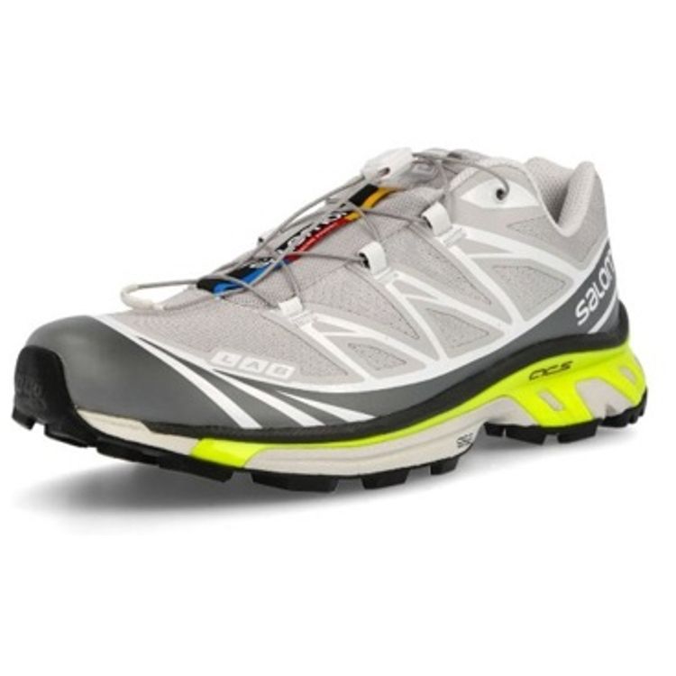 SALOMON XT-6 Advanced Низкие Спортивные Тренд Уличные Ботинки Унисекс Обувь Новолуние-Серый 413951