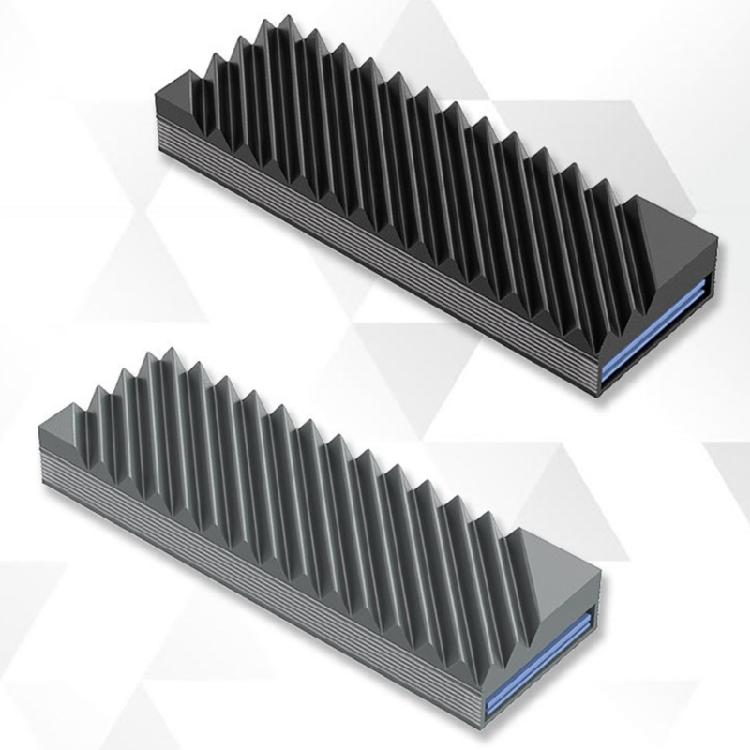 Compactly M.2 2280 SSD Heatsink Easy Installation Seamlessly Integration With PC Components for Desktop PC Workstations
