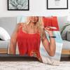 Плед Pamela Anderson Baywatch Всесезонный Легкий Мягкий Плед для Кровати
