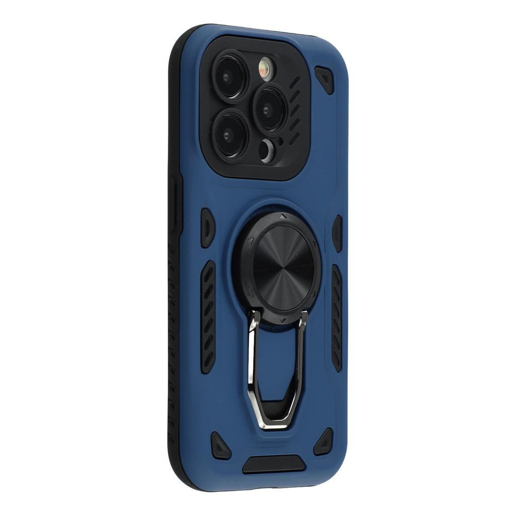 For iPhone 14 Pro Max Case with Kickstand Shockproof TPU+PC Phone Back Cover