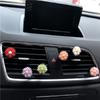 Colorful Resin Daisy Car Perfume Clip Decorative And Fragrant Air Vent Scent Diffuser