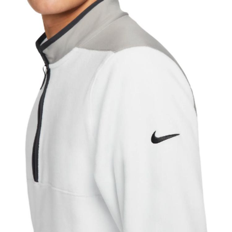 Nike Толстовки Мужские Белый Воротник-стойка Умеренный Другое DA2922-025