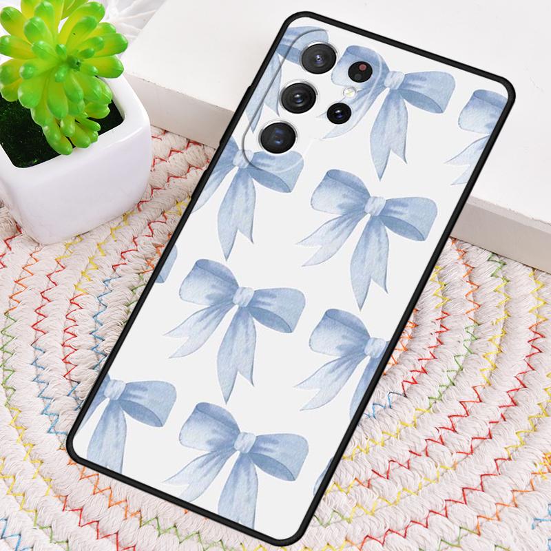 Яркий чехол с бантами для Samsung Galaxy note 10 pro S26 Ultra S23 S24 FE S25 S21 S22 PLUS ударопрочный