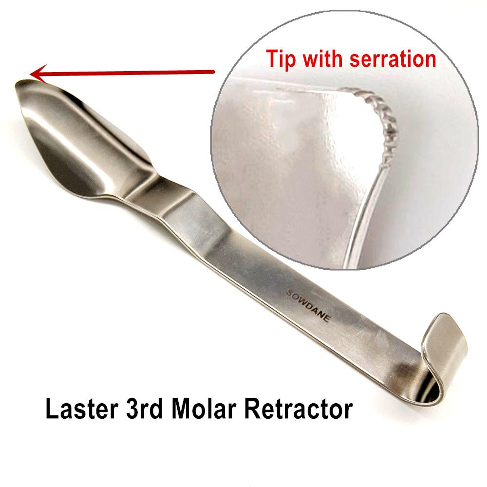 Стоматологические хирургические ретракторы Laster 3rd Morlar Retractor, инструменты для стоматологических хирургических имплантатов, инструменты для зубной имплантации, нержавеющая сталь