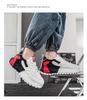 Мужские модные кроссовки в стиле 'Dad Shoes' из тисненой кожи с толстой амортизирующей подошвой на весну 2025 года