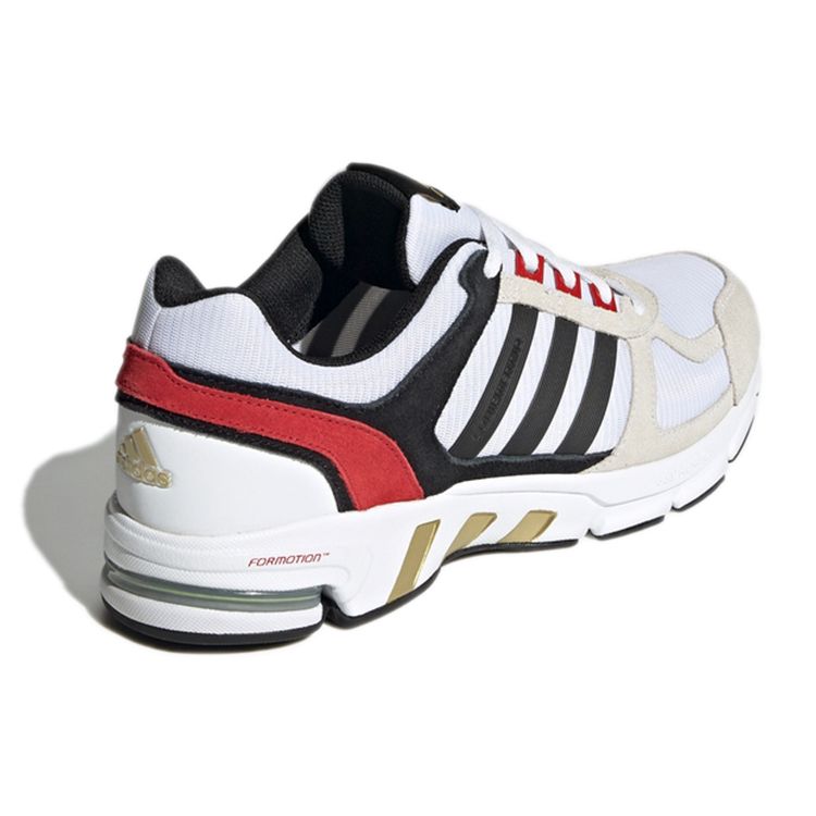 Adidas Equipment 10 Comfortable Daily Slip-Resistant Durable Low-Top Casual Running Shoes Unisex Sneakers White Black GZ2784