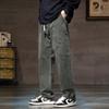 Комбинезон летний новый с карманами в стиле пэчворк мужской прямой свободный большого размера повседневные брюки
