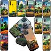 Farm Vehicle Tractor Silicone Cover for OPPO A80 A40 A18 A16 A17 A15 A38 A78 A79 A54 A57 A58 A60 4G 5G Coque Phone Case