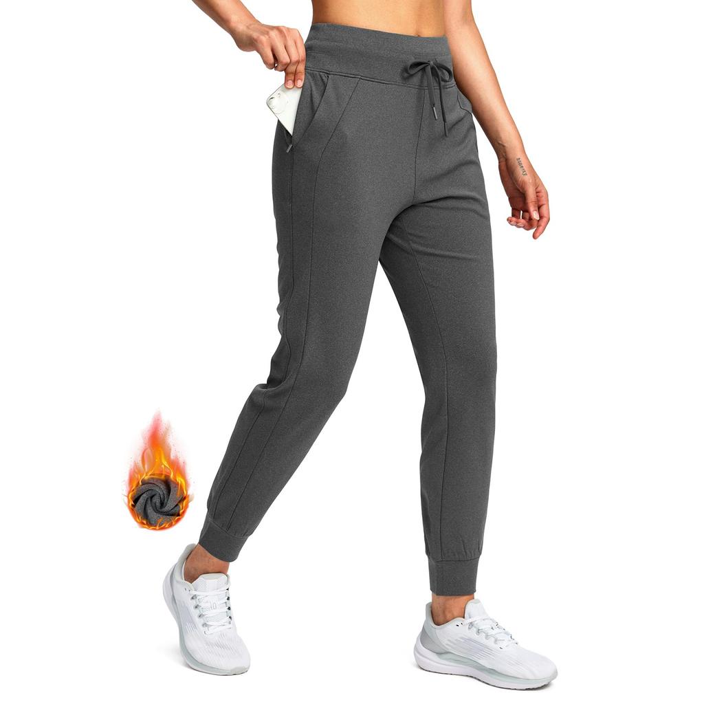 Женские эластичные брюки с высокой талией, повседневные активные брюки с широкими штанинами и длинными брюками, брюки с карманами