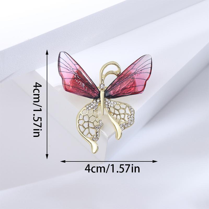 Брошь-бабочка-стрекоза-пчела, насекомое, эмаль, жемчуг, кристалл и стразы, корсажные броши